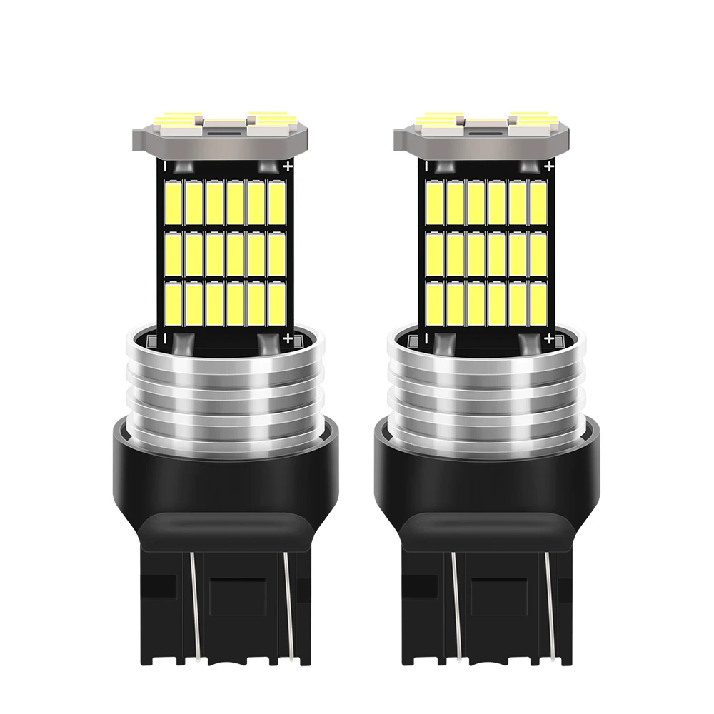 2 Stück Canbus Fehlerfreie Tagfahrleuchten 6000K Weiß Plug-and-Play 7443 W21/5W T20 Für Fiat Ducato 2014 2015 2016 2017 2018 – Detail 1