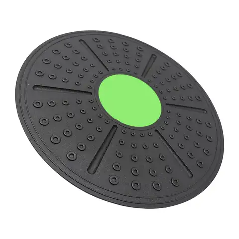 1pc 프리미엄 PP 밸런스 보드 안정성 훈련 장비 구형 기본 코어 강화 운동 도구 360도 회전