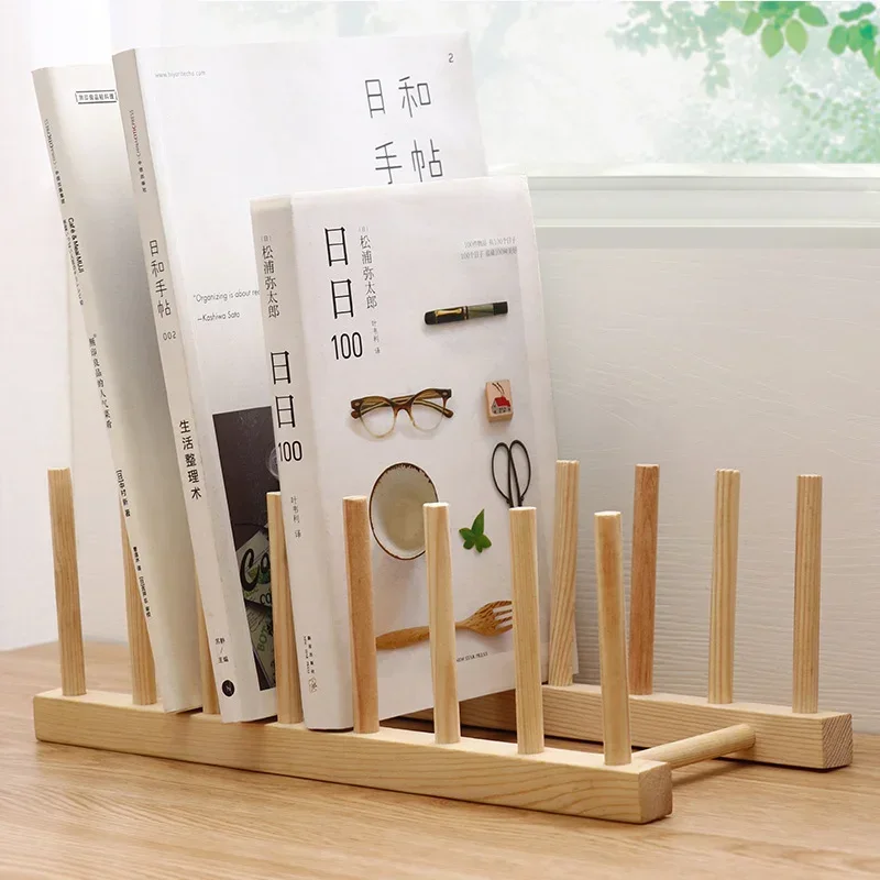 2024 Diy Locker Bamboo Drain Rack Wooden Plate Rack Dish Rack Kitchen Organizer for Plates/Cutting Boards/Plates/Cups/Pot Lid