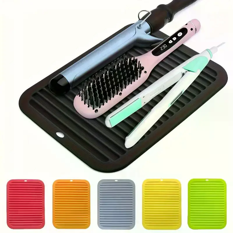 

Silicone Trivets For Hot Dishes, Pots And Pans, Hot Pads For Kitchen Counters, Curling Iron,Pot Holders Mats For Home Kitchen