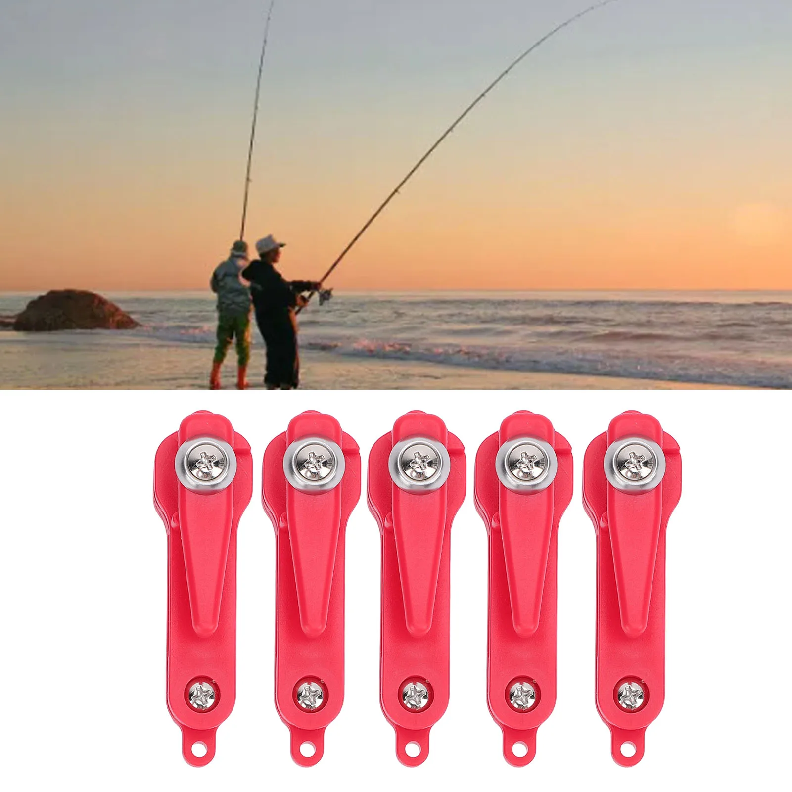 10 STKS Vissen Downrigger Clip Plastic Verstelbare Spanning Outrigger Lijn Clip Snap Voor Diepzee Trolling Vissen