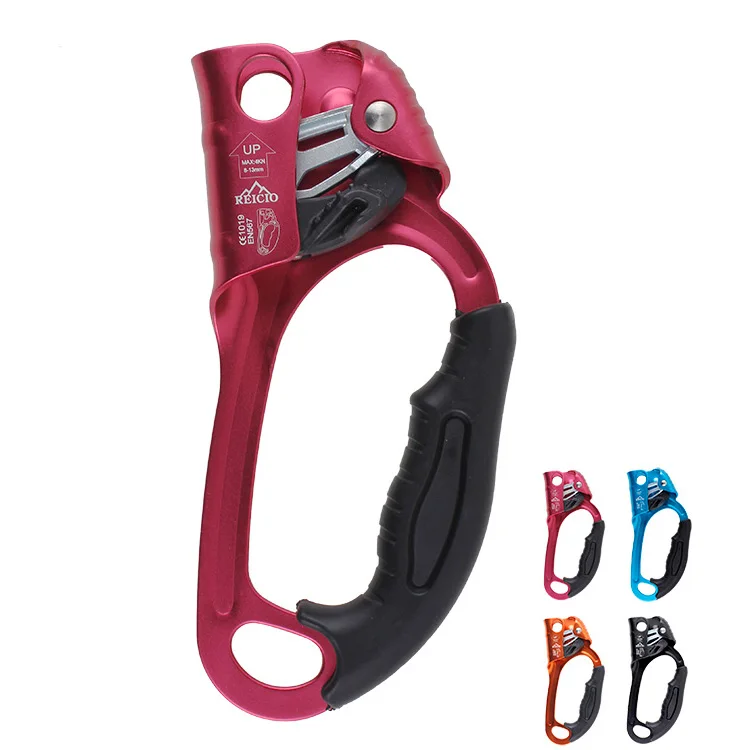 Aowered Rope Right Hand Power Climbing Rope Ascender For Climbing Rescue