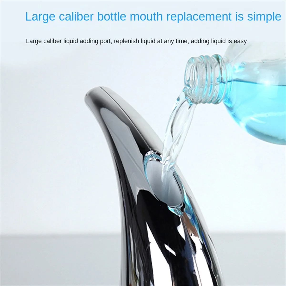 Automatic Sensor Soap Dispenser Touchless Liquid HandSoap Dispenser with Infrared Motion Sensor 300Ml/11Oz A