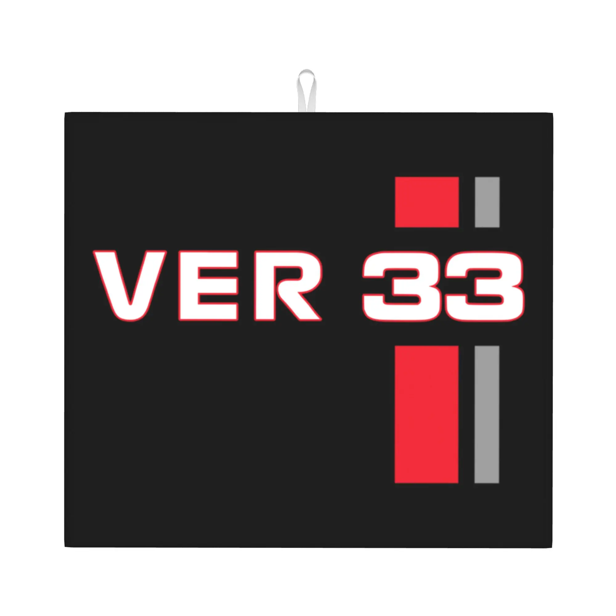Dutch Racing Driver Verstappens 33 Formula Non‑Slip Waterproof Absorbent Barware Tableware Oil Proof Drying Mat For Kitchen