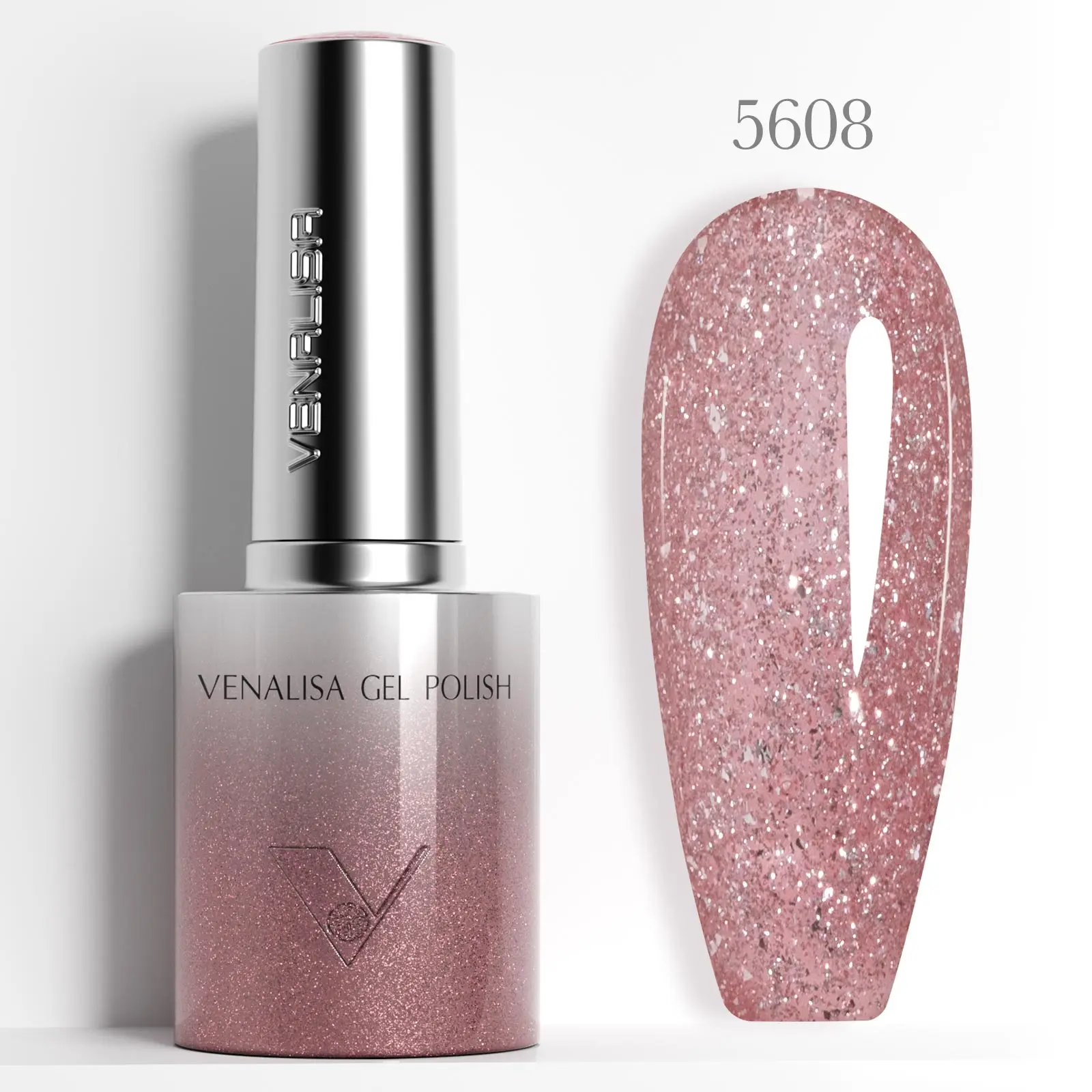 Venalisa TPO-freier, HEMA-freier 10ml Winter Nails Warm Coffee Cat Eye Nagellack Magnet Soak Off UV LED Semi-Permanent Nagelgel
