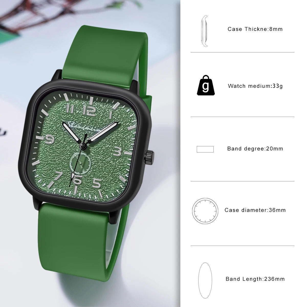 Fashion Women Watch Silicone Strap Wristwatch Quartz Watches For Women Clock Ladies Watch Gift Reloj Mujer Montre Femme