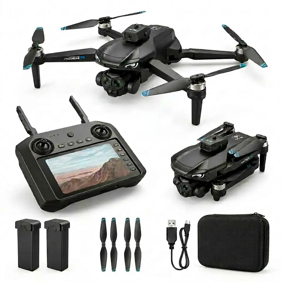 M33MAX 8K Dual-Camera Foldable Drone with Laser Obstacle Avoidance