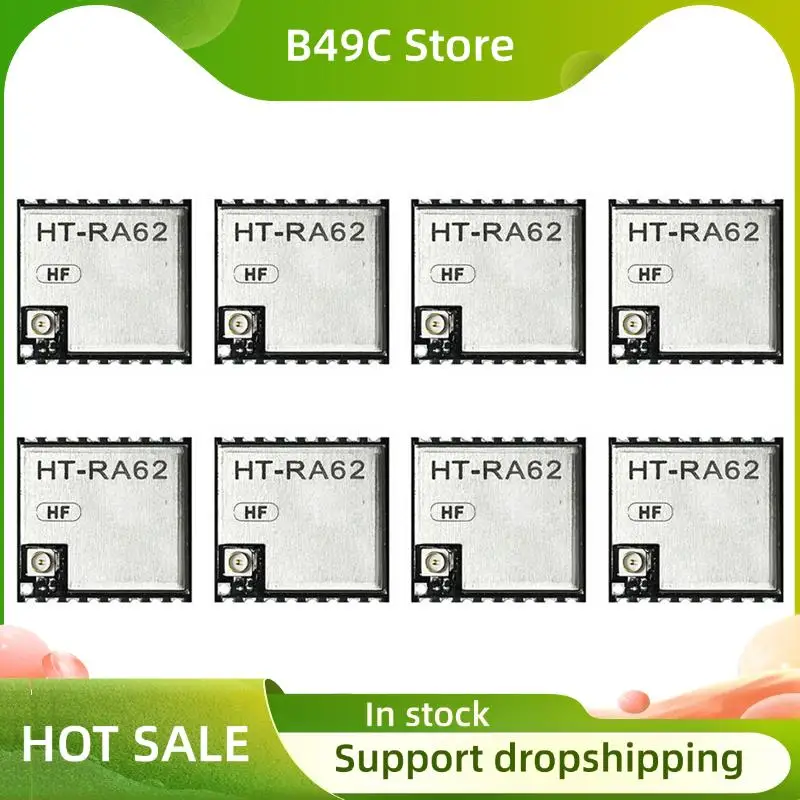 

B49C 8X HT-RA62 Модуль серии Lora SX1262 Вторичная разработка поддерживает протокол Lorawan 868-915 МГц