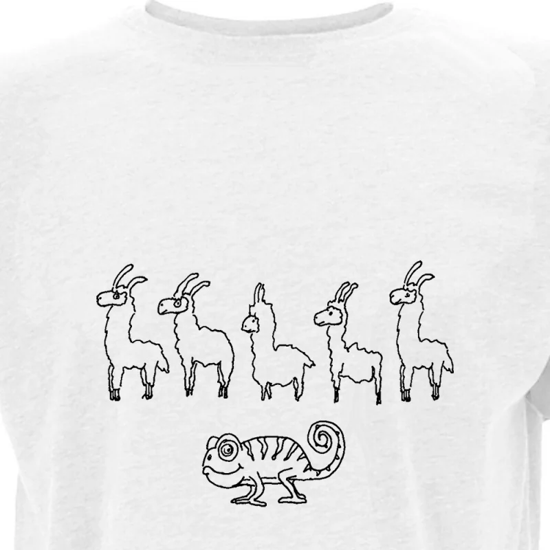 

Llama Llama-Llama Chameleon Mums Animals Songs Top Skwiggles Music Animals_00000527 shirts