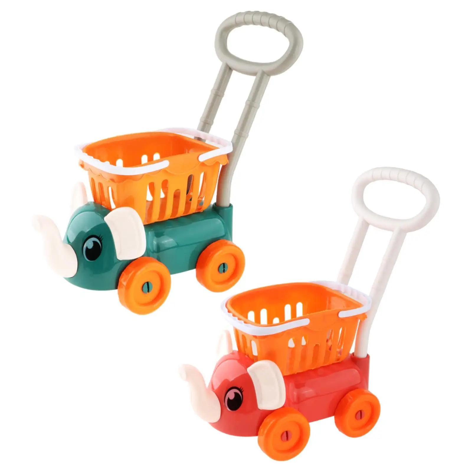 Kids Shopping Cart Trolley Interactive Role Playing for Baby Boys Girls Kids