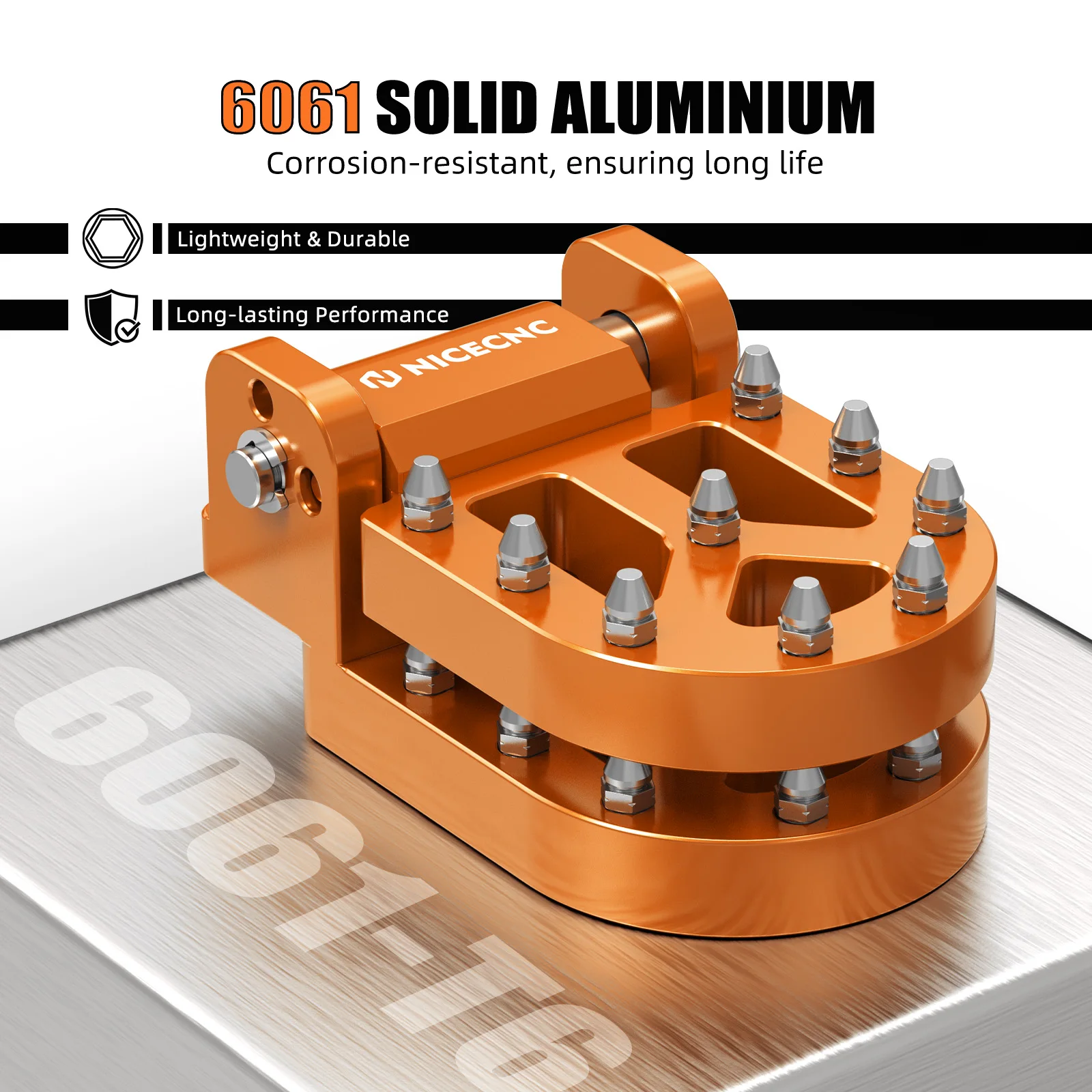 (EU-Lager) Zweistufige Fußbremshebel-Trittplatte für KTM 790 890 Adventure / R/S/Rally 250 390 Adventure 2021-2025 Husqvarna 901 – Detail 15