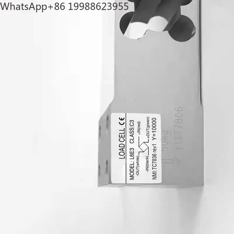 1PCS New L6E3-C3 Pressure Type Load Cell Weighing Sensor L6E3-50KG/100KG/150KG/200KG/250KG/300KG/500KG