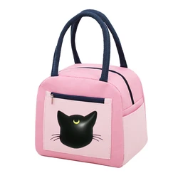 Sailor Moon Lunch Bag Anime Planet Cat Luna Thermal Insulation Box Student School Fashion Bento Case Offtce Food Pouch Kids Gift