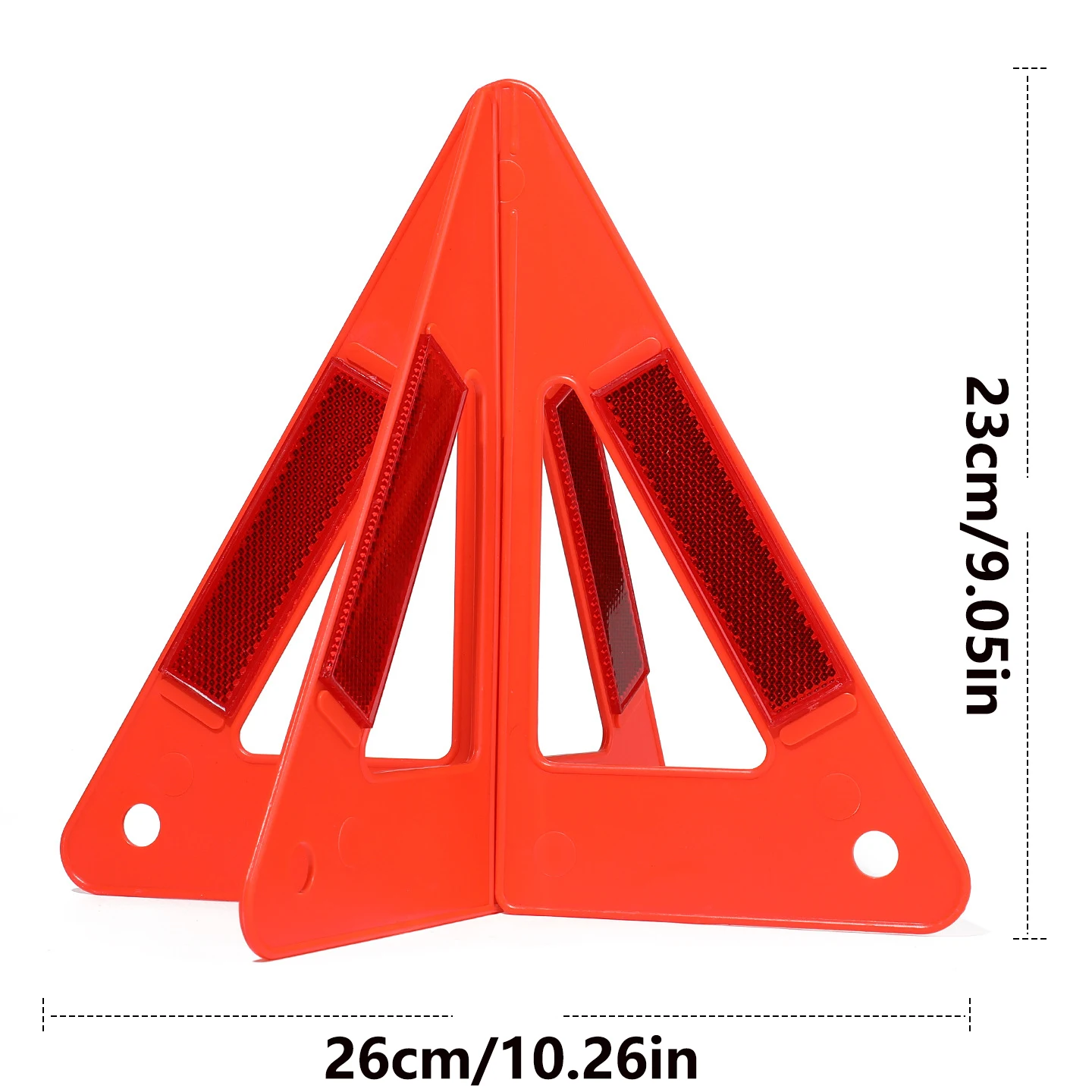 Car Emergency Breakdown Warning Triangle Reflective Safety Hazard Car Tripod Foldable Stop Sign Reflector Cars Stop Sign