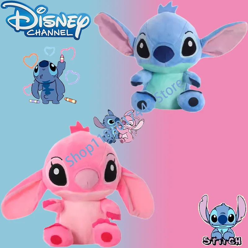 

10/20CM Disney Plush Stitch Baby Movie Cartoon Model Doll Children Action Figures Stuffed Toys Pendant Children's Birthday Gift