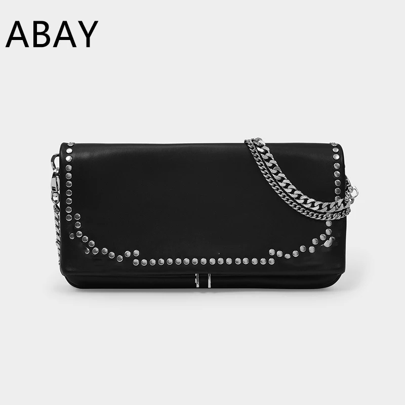 2024 Designer Wing Rocky Sunny Flap Zipper Shoulder Bags For Women Crossbody Bag Fashion Metal Chain Strap