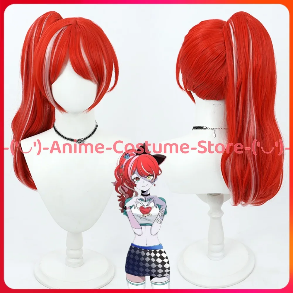 

VTuber Kureiji Ollie Cosplay Wig Anime Game Character Halloween Carnival Party Costume Wigs Heat Resistant Synthetic Hair