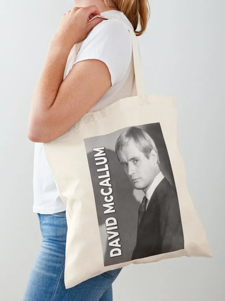 David McCallum Tote Bag free delivery bags Canvas bag for women bags luxury women Tote Bag