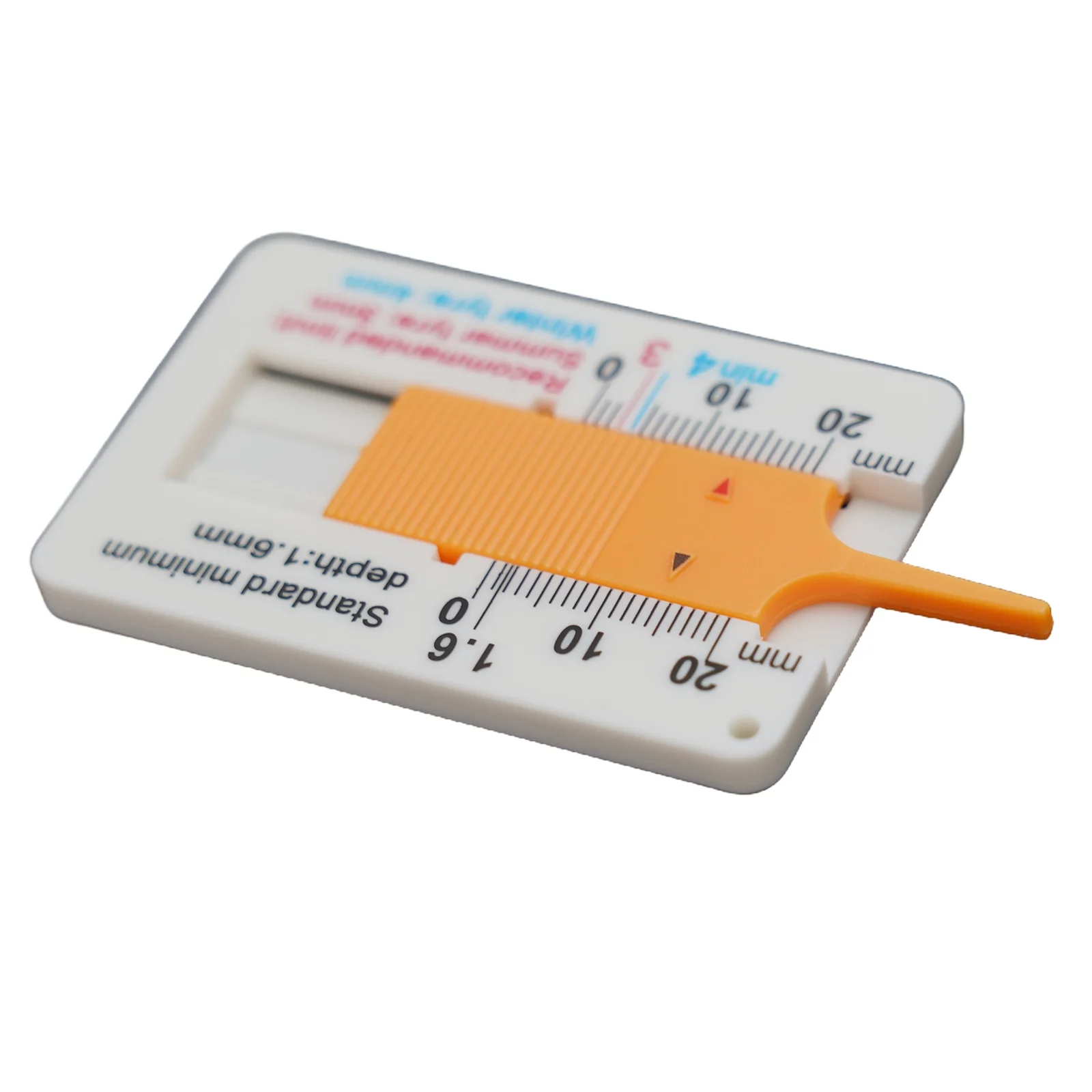 Tyre Tread Depth Depthometer 0-20mm Auto Car Wheel Tread Depthometer Depth Indicator Ruler Plastic Measure Tool