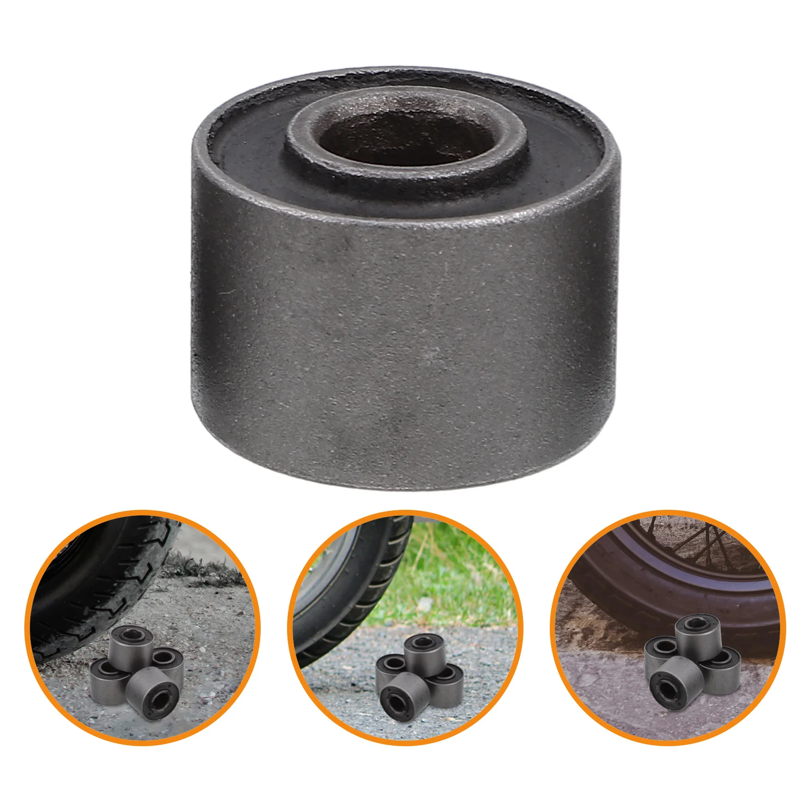 

Motorcycle Rear Wheel Buffer Bushing Stainless Steel Rubber Shock Absorber Replacement Suspension Mount Ring for Smooth Stable