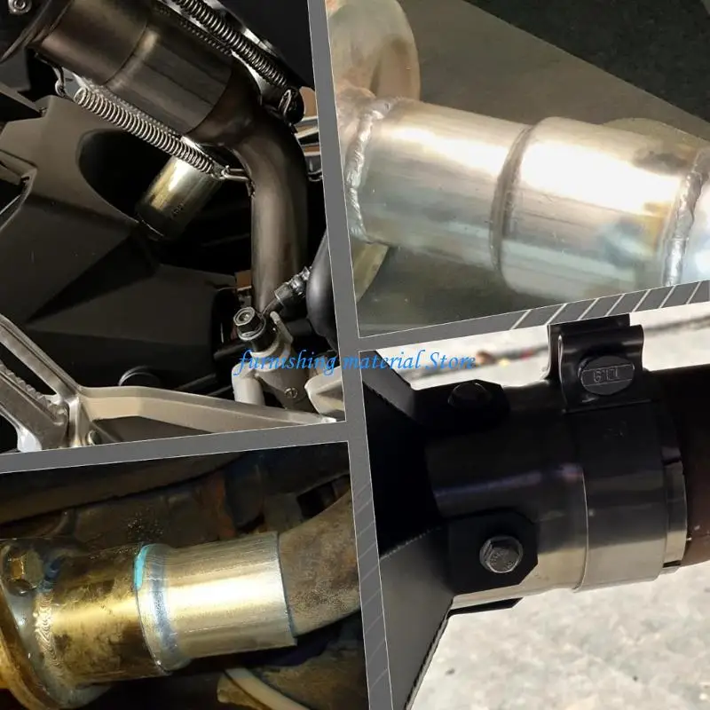 Y5GD High Quality Exhaust Pipe Coupler Featuring smoothed Finish Great For Vehicle Ventilation Needs
