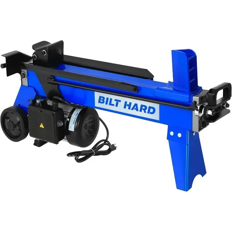 BILT HARD Log Splitter 6.5 Ton, Wood Splitter Electric Powered 15Amp, with Hydraulic Ram, Electric Firewood Splitting Machine