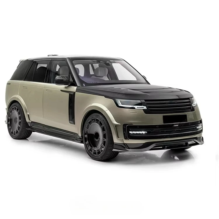 M Style Body Kit for  Range Rover vogue Body Kit With Front Lip Rear Diffuser Hood Sider Skirts 2023 Bodykit