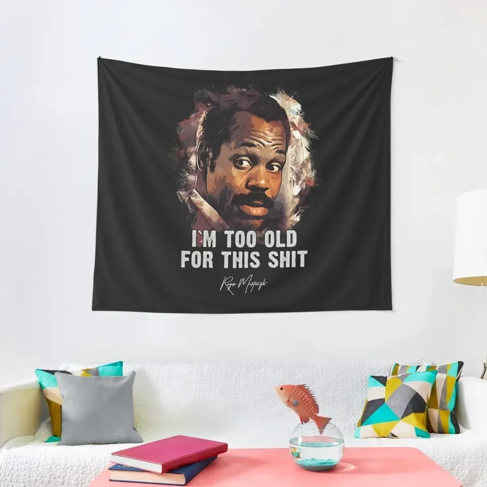 

Danny Glover as Roger Murtaugh Tapestry Anime Decor Art Mural Tapestry