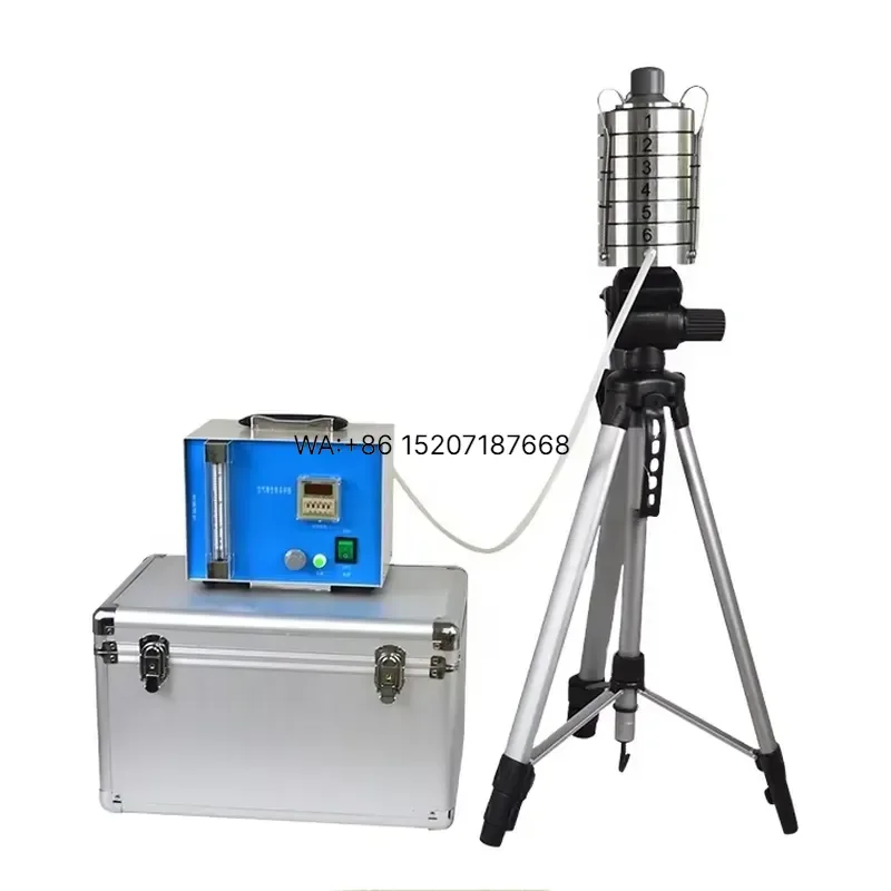 Wmwmnu for Six-stage Sieve Impact Air Microbial Sampler Atmospheric Dust Quality Bacterial Environment Tester