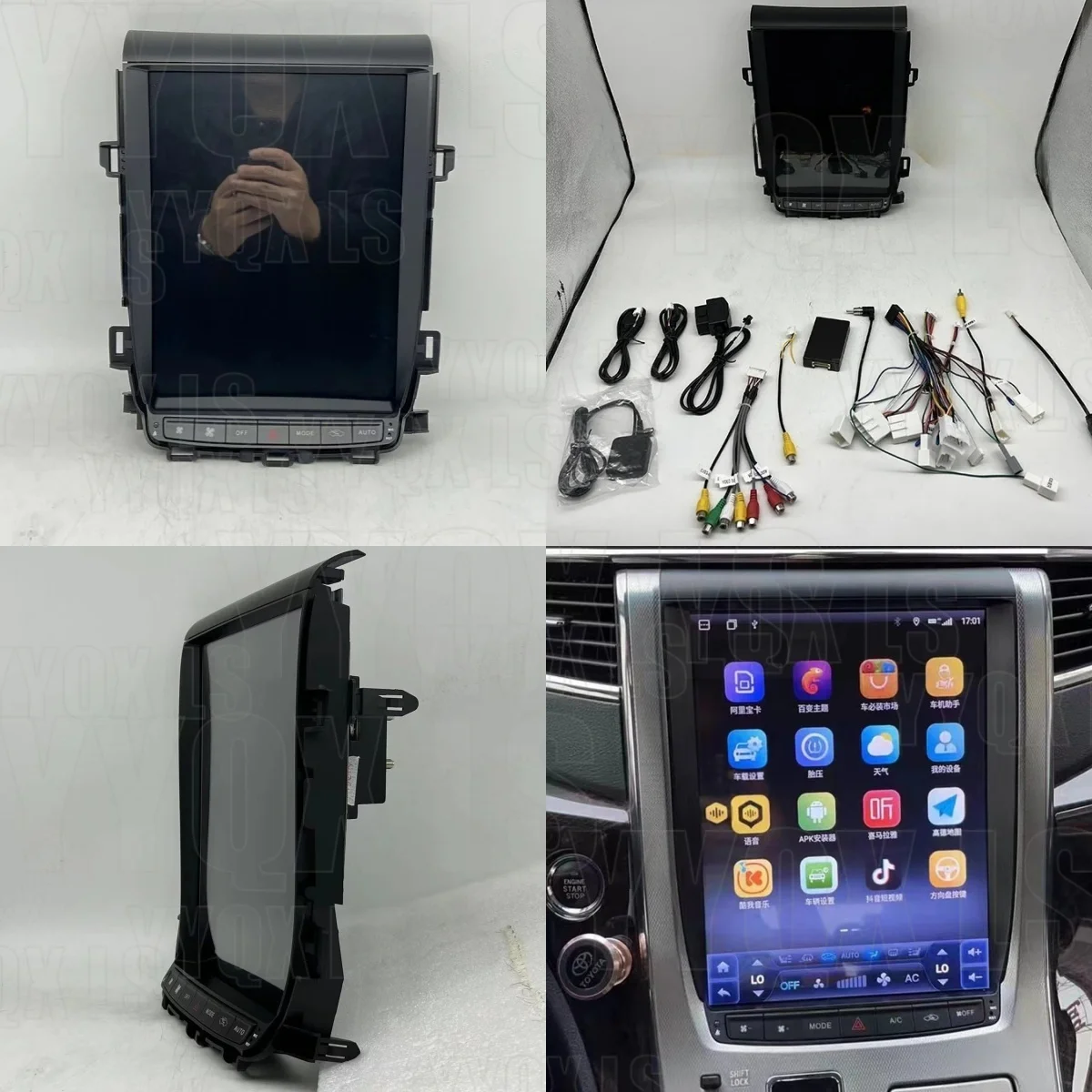 HAN Qualcomm For Toyota Alphard 20 Series 2007~2014  Multimedia Video Android Auto GPS Navigation Car Radio Voice Control Screen