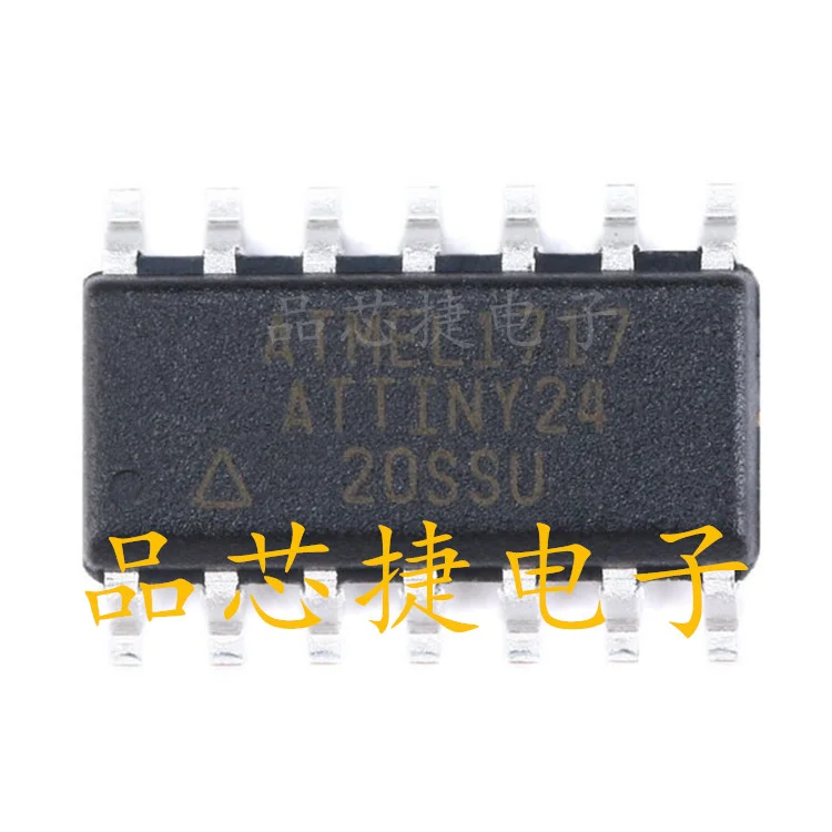 Nowy i oryginalny MCU IC 8-bit MCU sop-14 AVR atiny24-20ssu, 2 żetony, chip