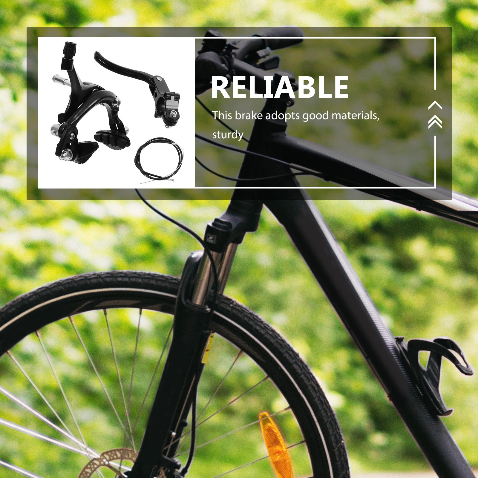 

Brake Set Road Bike Kit C-Shape Alloy Clamp Type Front High Strength Brakes Mountain