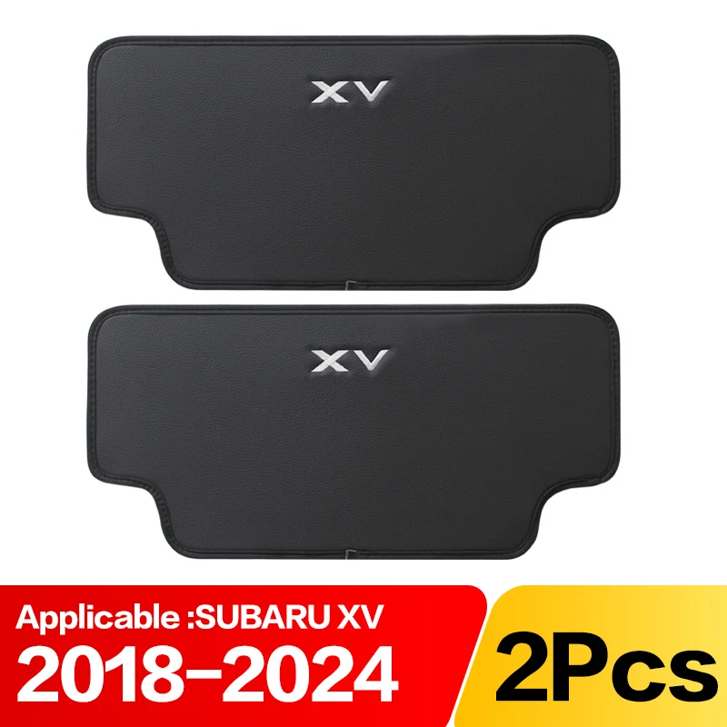 For SUBARU XV STI Seat protection Anti-dirty pad Accessories Car interior Air Conditioning Air Outlet Rear Seat anti kick pad