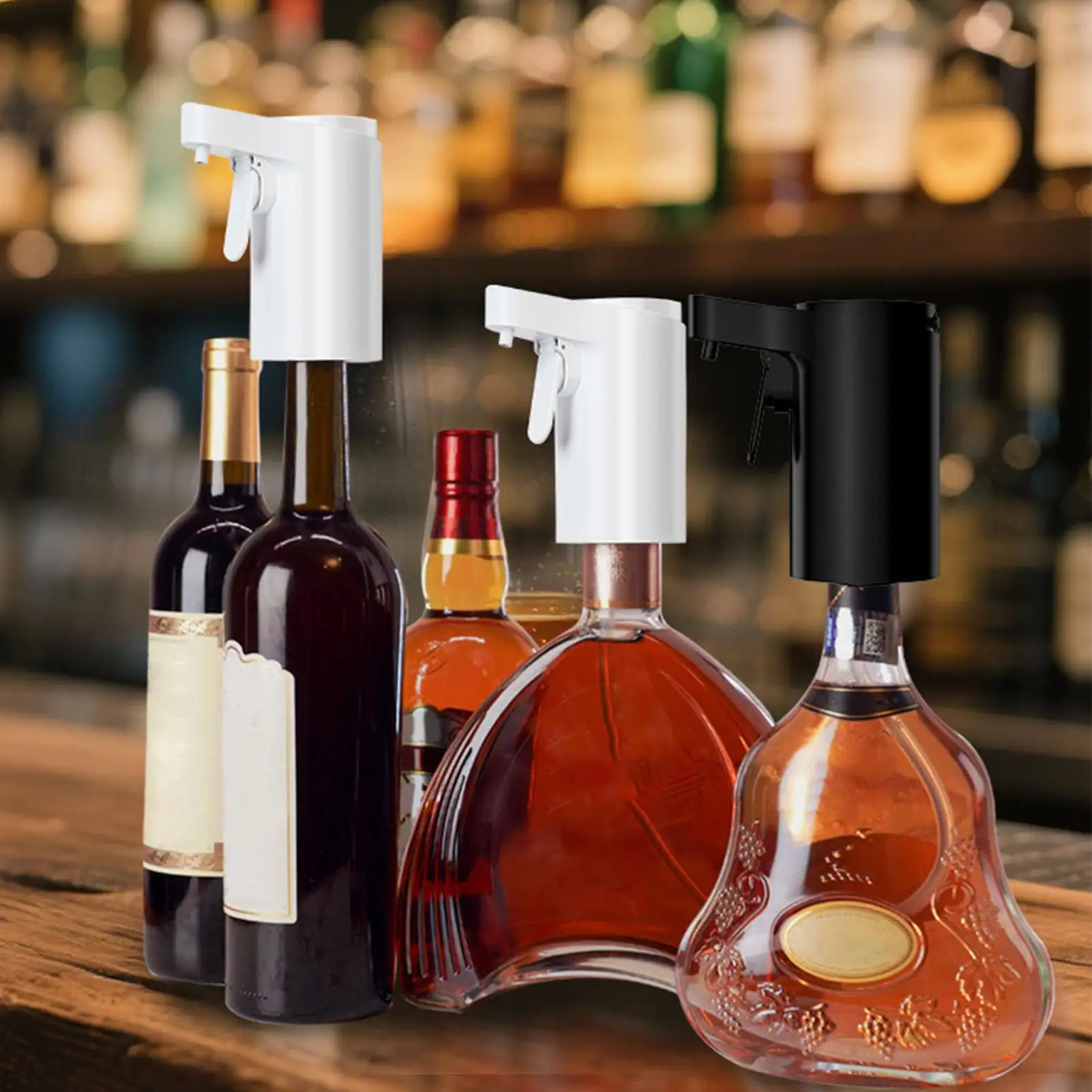 Adjustable Intelligent Induction Wine Extractor USB Charging Wine Dispenser Infinites Adjustment Touch Automatic Wine Dispenser