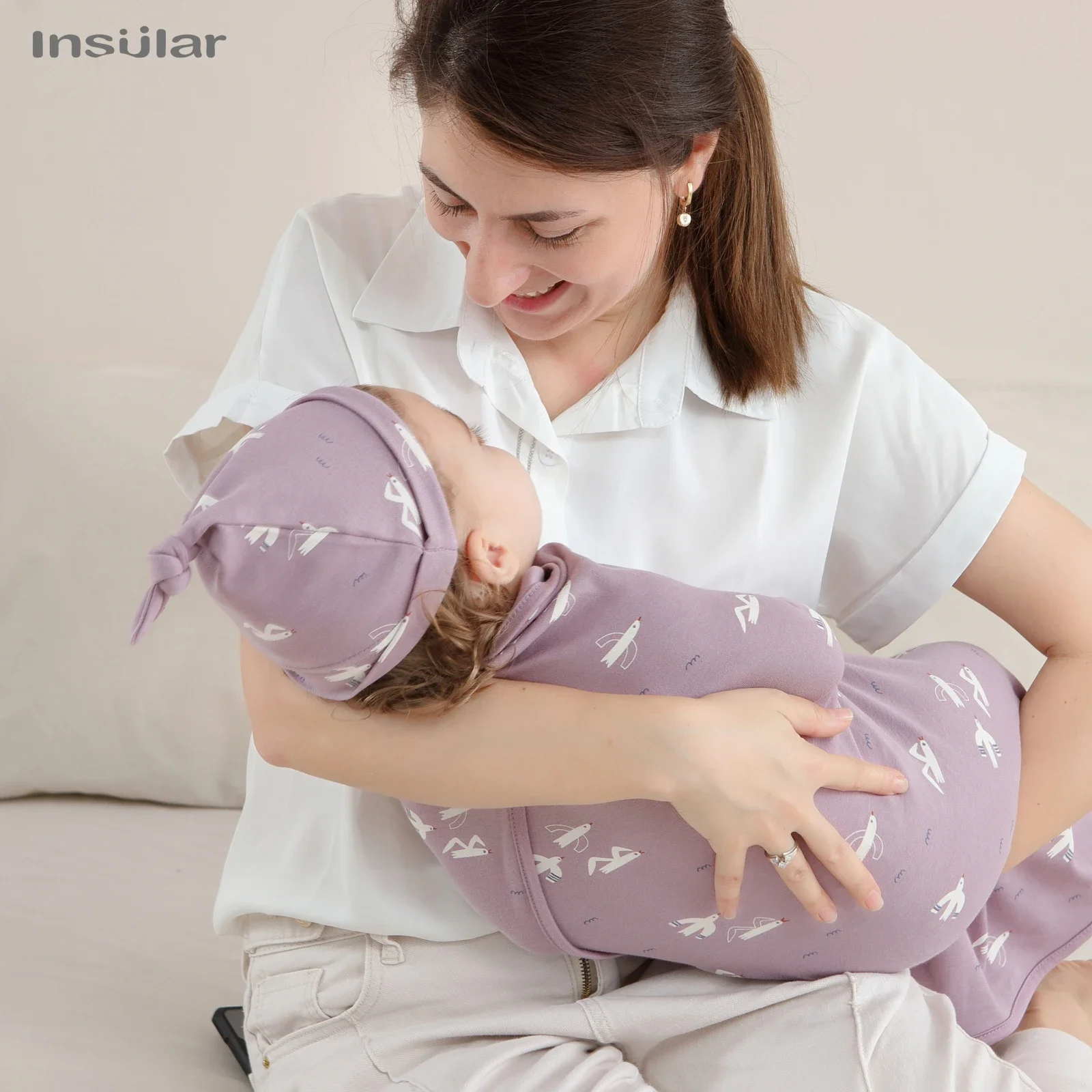 

Комплект одеял для новорожденных из 100% хлопка, детское пеленальное одеяло-кокон, конверт из хлопка, детское одеяло для пеленания, От 0 до 12 месяцев