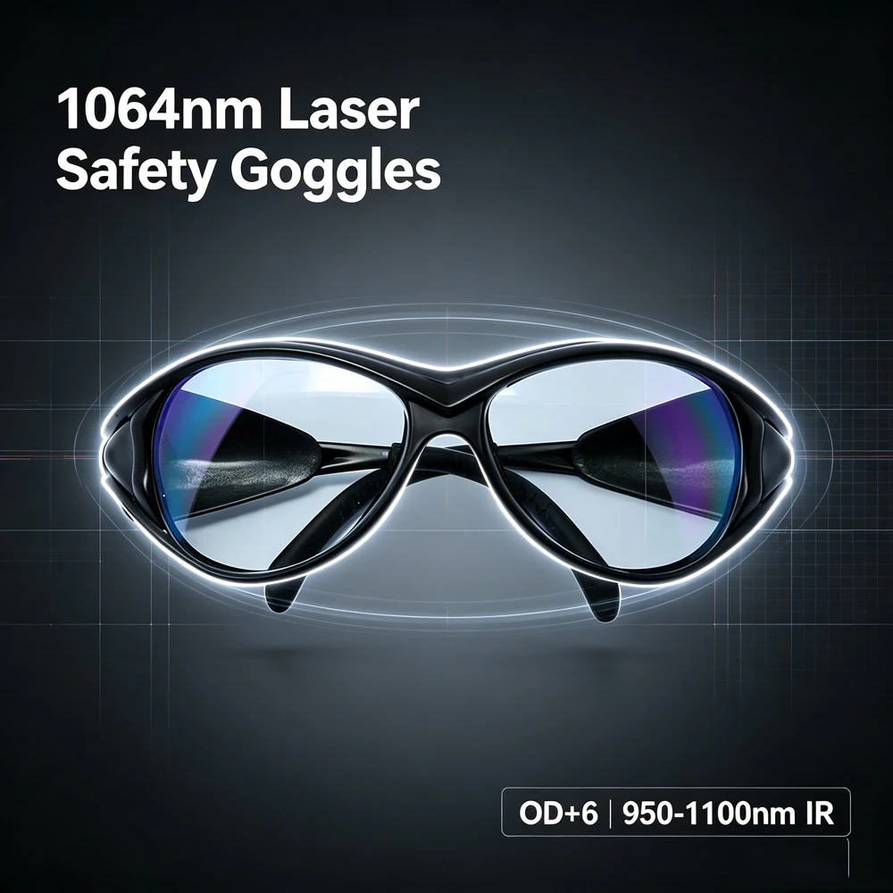 Laser Welding Protective Goggles 1064Nm - 950-1100nm OD+6 Laser Safety Goggles 1064nm