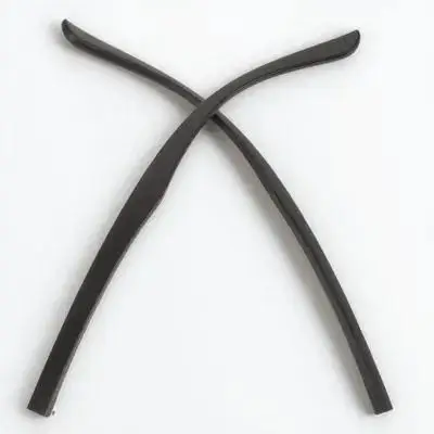 

1 Pair Universal Silicone Titanium Eyeglass Replacement Temples Lightweight Durable Glasses Arms Repair Comfortable Wear Safety