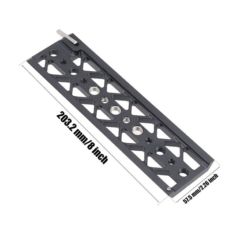 Base de jaula de conejo para BMPCC4K6K/A7S3JTZ, modelo de cabeza de hierro, Base portátil multifuncional, monopatines de cola de Milano ligeros y duraderos