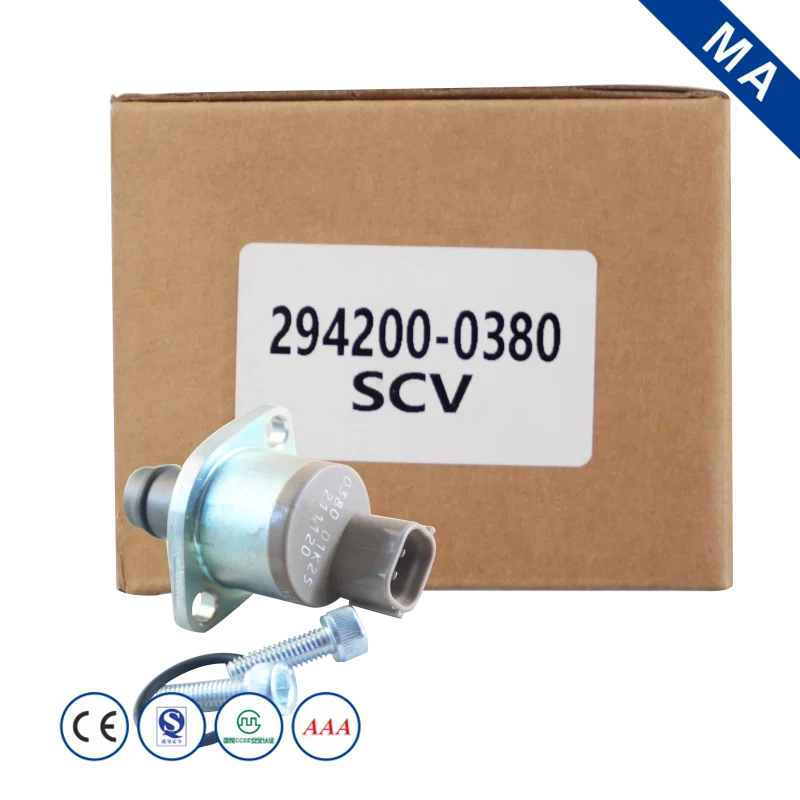 294200-0380 Diesel Oil Pump Accessories SCV valves are suitable for John Deere Hino Isuzu 6HK1 auto parts  D2731