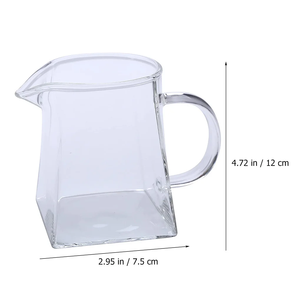 

Glass Tea Cup Chinese Brewing Teaware Transparent Side Handle Tea Dispenser Cup Small Loose Leaf Holder Teaware