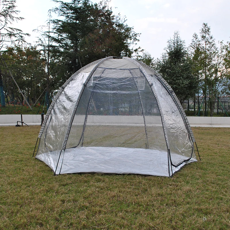 

All Weather Sports Tent with Sealed Floor, Instant Tent Shelter, Outdoor Bubble Tent, Rain Camping Sun Shelter