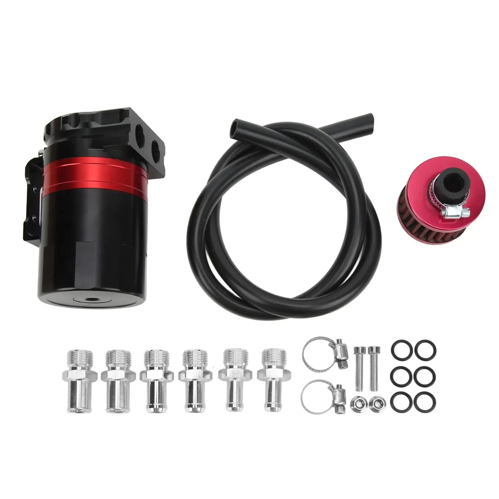 

Oil Baffled Reservoir Oil Catch Can Engine Protection Aluminium Alloy for car