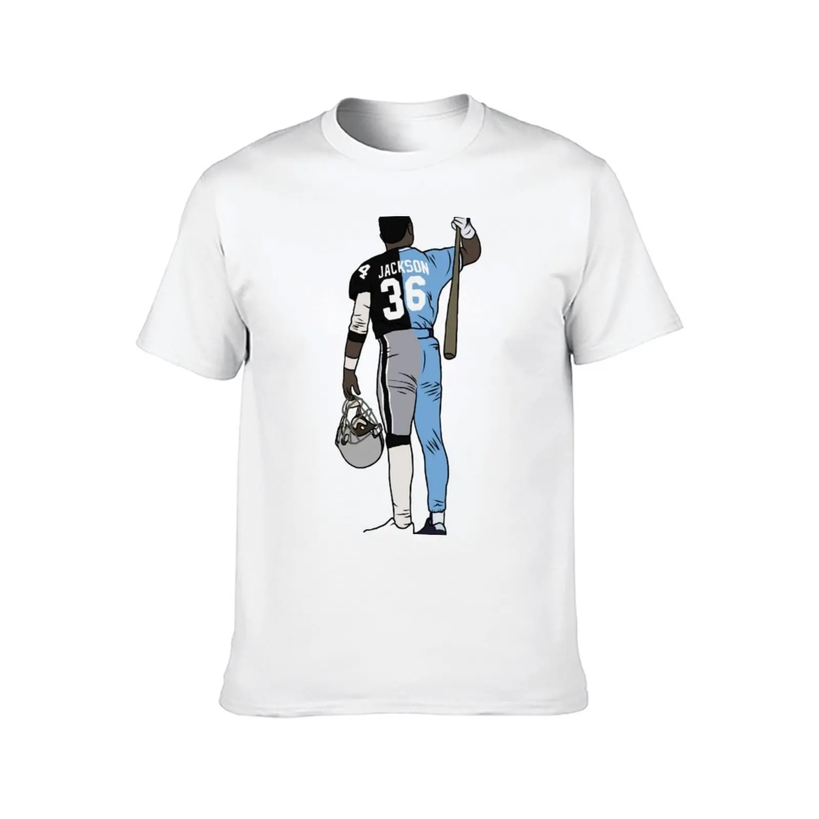 Bo jackson dois atleta esportivo camiseta para homem camisetas gráficas camiseta para homem