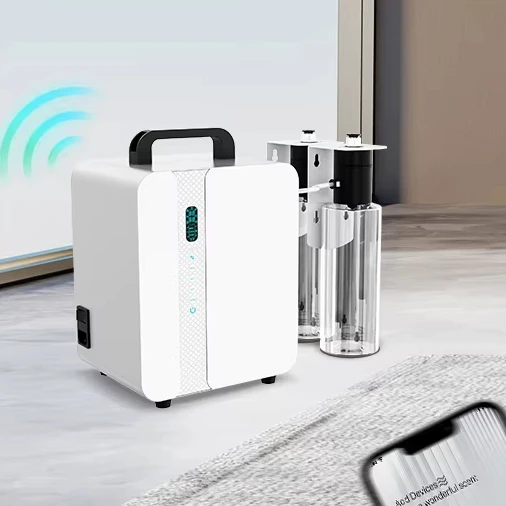 NewTW-DI01 Commercial Hotel Lobby HVAC/AC System Smart Waterless Humidifier & Scent Diffuser with Large Capacity