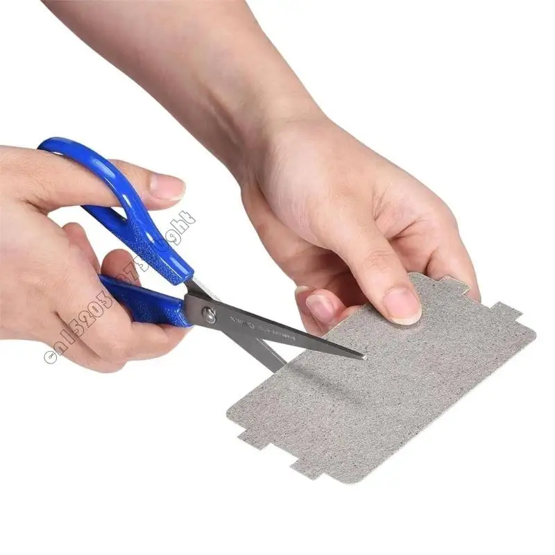 

10Pieces Microwave Mica Sheet Electrical Safety Shield Cuttable Mica Sheets Mica Plate for Protecting Microwave Oven 4XFB