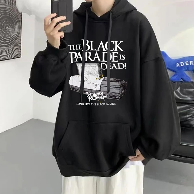 My Chemical Romance Mcr Dead Hoodie Man Black Parade Punk Emo Rock Band Sweatshirt Trend Fashion Pullovers Hip Hop Streetwear AliExpress