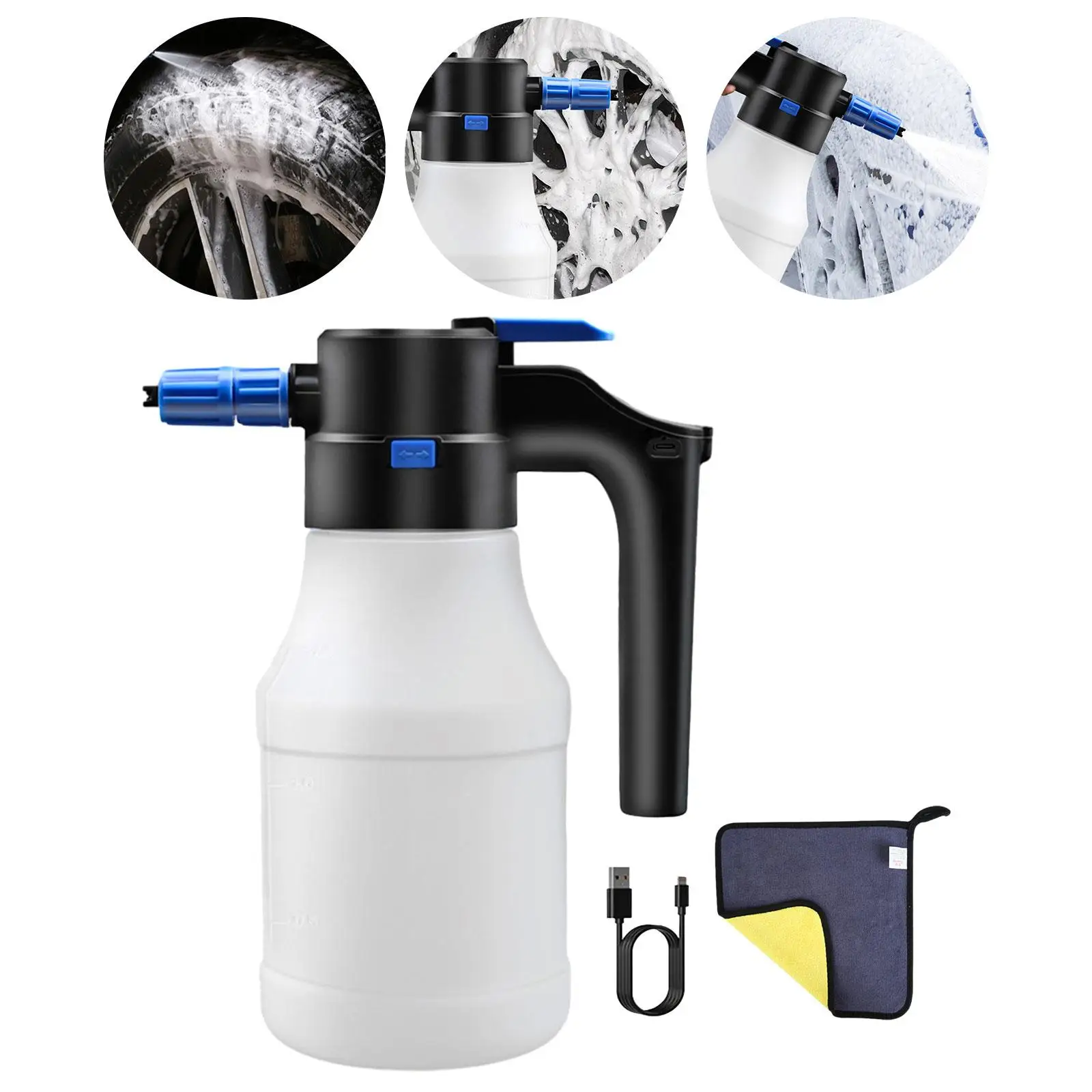 

Electric Foam Sprayer, Watering Can, Cleaning Cloth, Pump Sprayer, Water