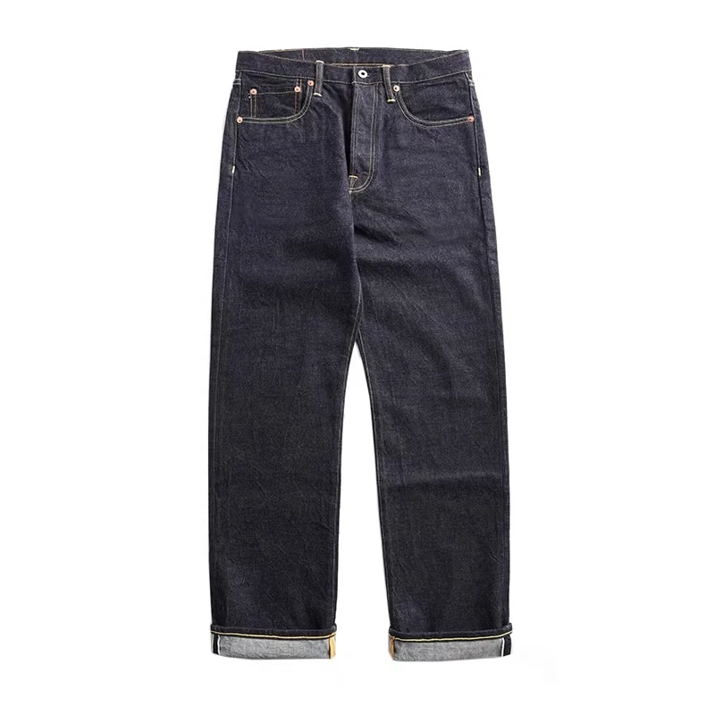 Red Tornado 47501 Jeans da uomo 1947 modello Regular Fit pantaloni in Denim cimosa a gamba dritta