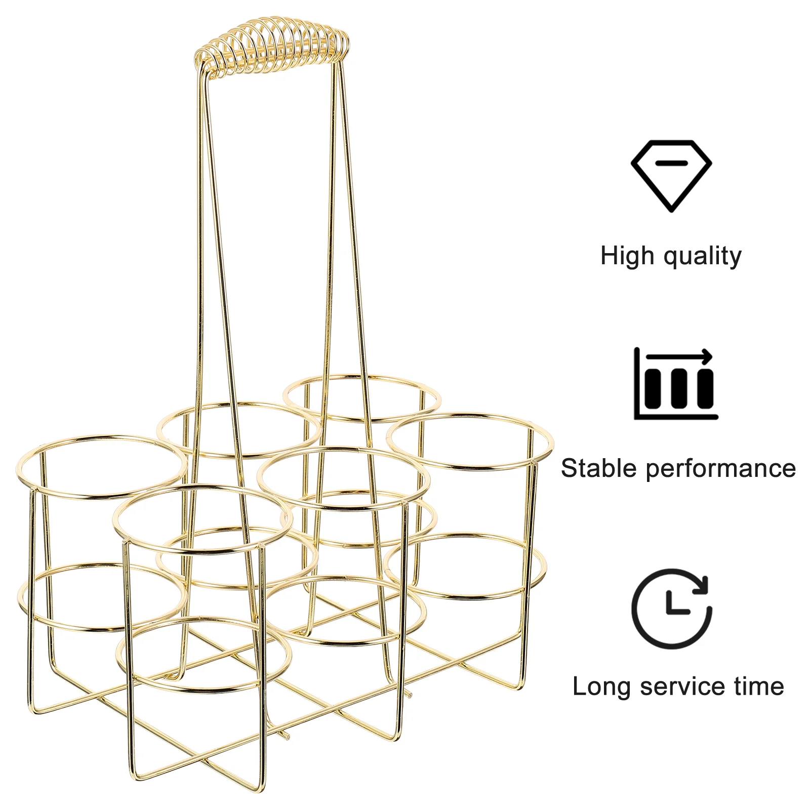 Beer Rack Shelf Tinsel Bottle Racks Basket Electric Wire Remote Crate Alloy Holder Carrier Holding Organizer Beers