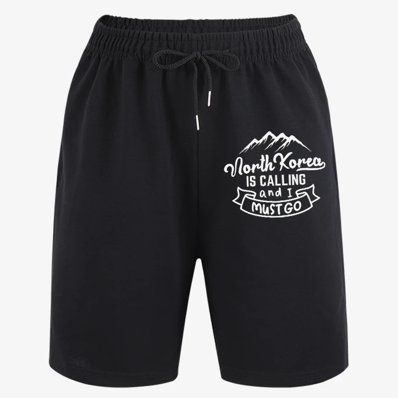 

Корейские шорты с принтом «Северная Корея зовет, и мне нужно ехать»: мужские повседневные спортивные шорты для зала, летние, оверсайз, удобные, дышащие, для ежедневных тренировок